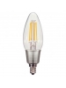 Satco S9261 - 4.5 Watt - C11 LED - Clear - 2700K - Candelabra base - 360 Deg. Beam Spread - 450 lumens - 120 V - 6 Packs